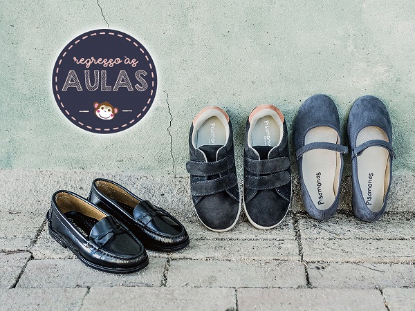 Mocassins, merceditas e ténis Sapatos para a Escola Pisamonas