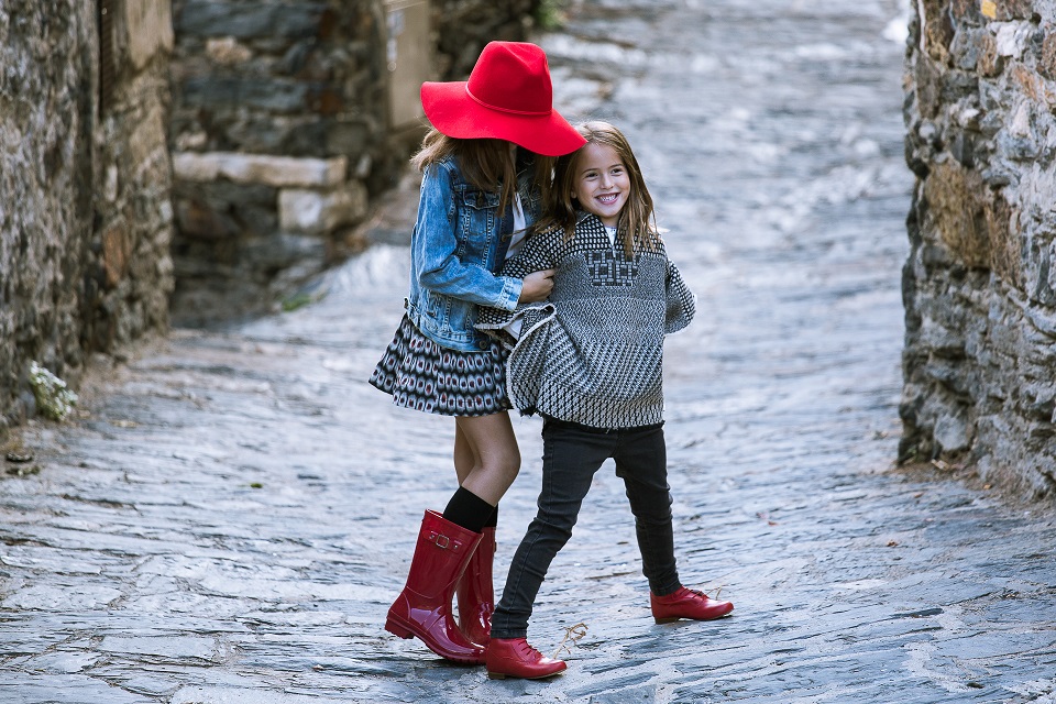 Botas Vermelhas para meninas Pisamonas Botas Vermelhas para meninas Pisamonas