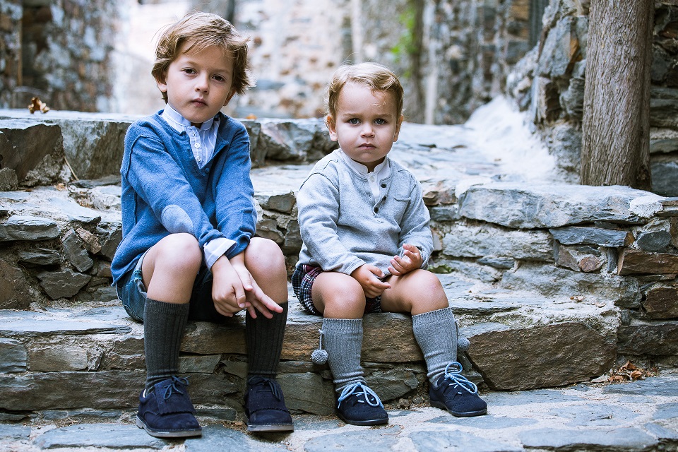 Sapatos Franjas e Gales para meninos Pisamonas Sapatos Franjas e Gales para meninos Pisamonas