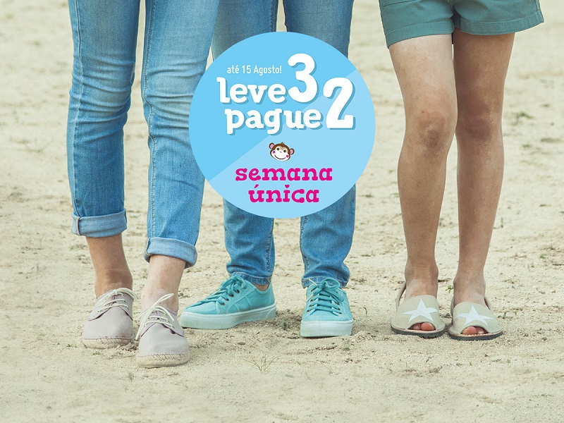 Pisamonas Semana Única 3x2 Leve 2 pague 3 Semana Única 3x2 Pisamonas