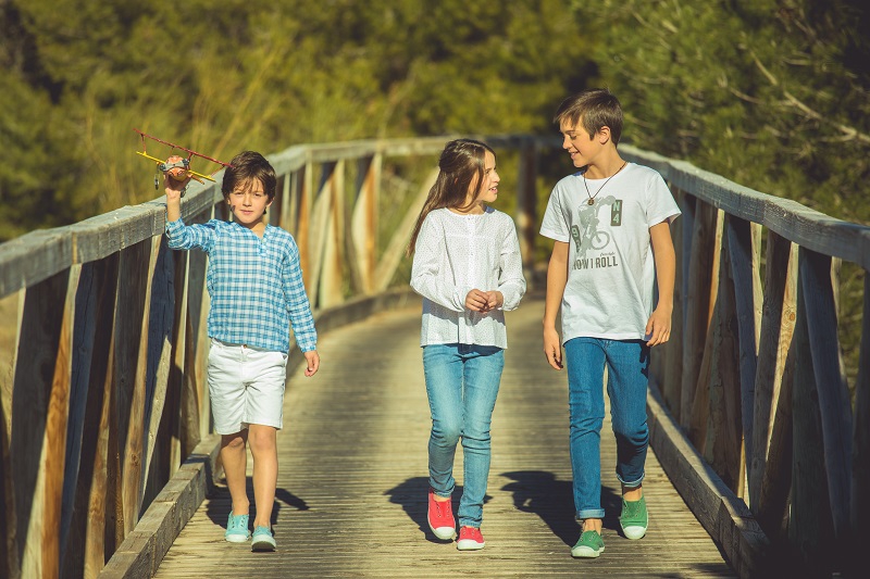 Calçado Infantil Verão Ténis sem Atacadores Campos de Férias